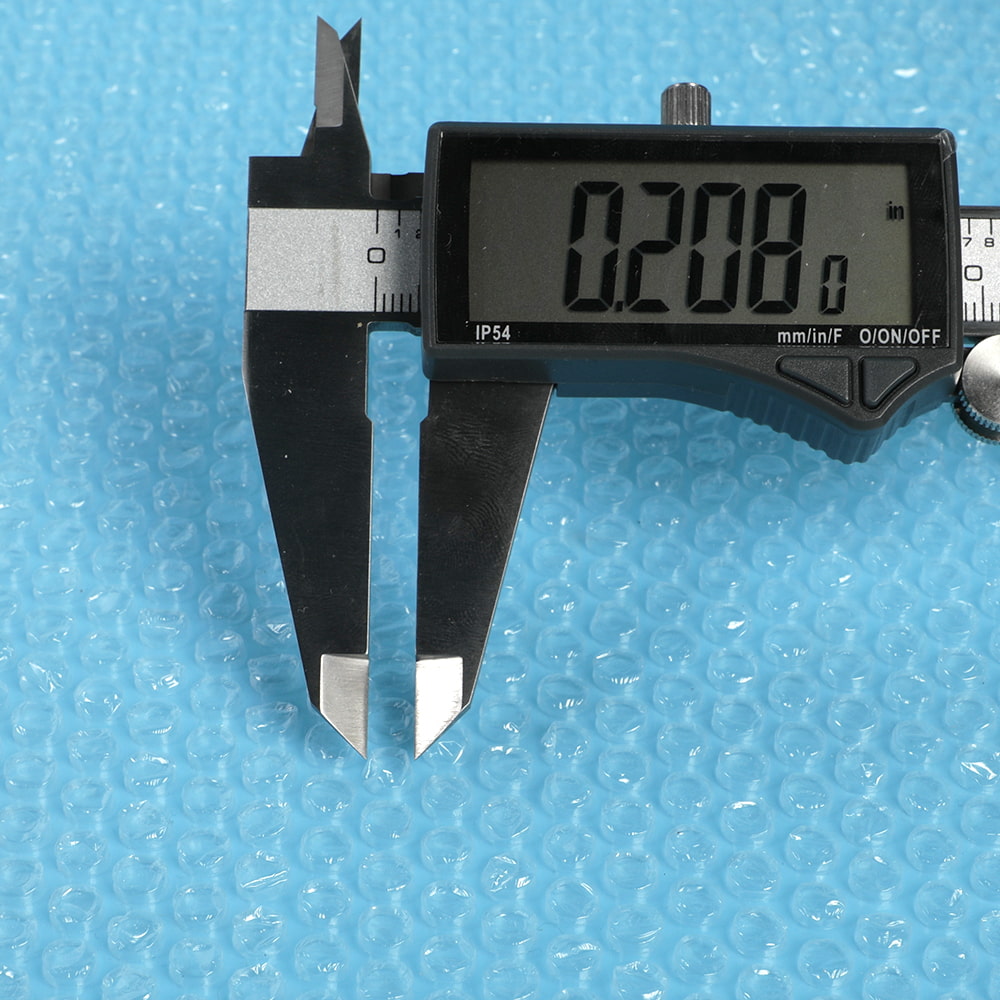 Luchtbelzak met een diameter van 0,2 inch Plastic PE-schuim Luchtbelfolie