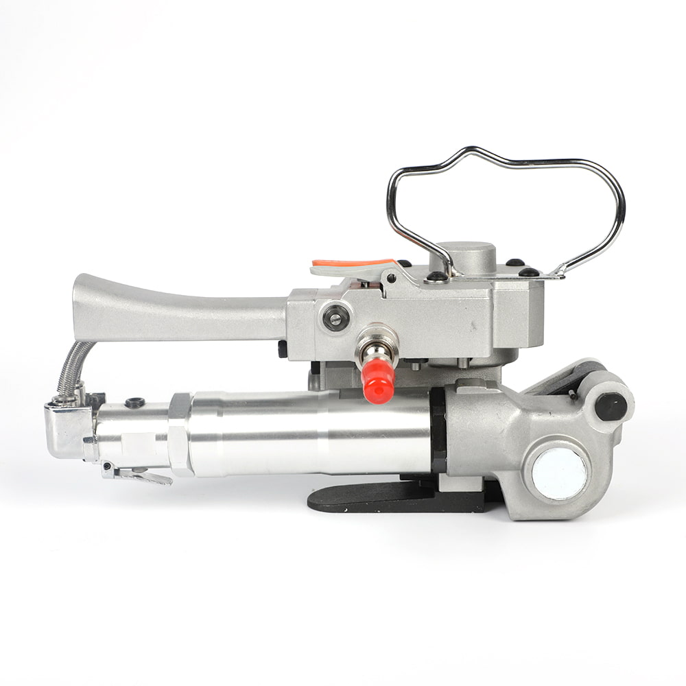Draagbare halfautomatische pneumatische PP PET omsnoeringsmachine